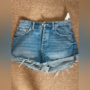 Zara mini denim short